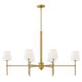 Saunders 6L linear chandelier - 46955LCB