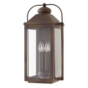 Anchorage 4L outdoor wall mount lantern - 1858LZ *