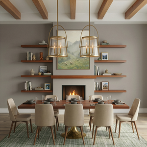 Tournon 3L medium pendant - 38113HB-HB. *