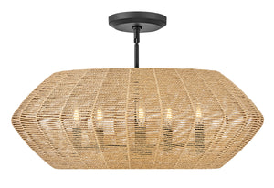 Luca 1L pendant - 40384BLK-CML