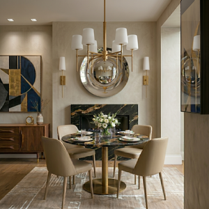 Saunders 6L chandelier - 46954LCB