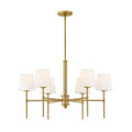 Saunders 6L chandelier - 46954LCB