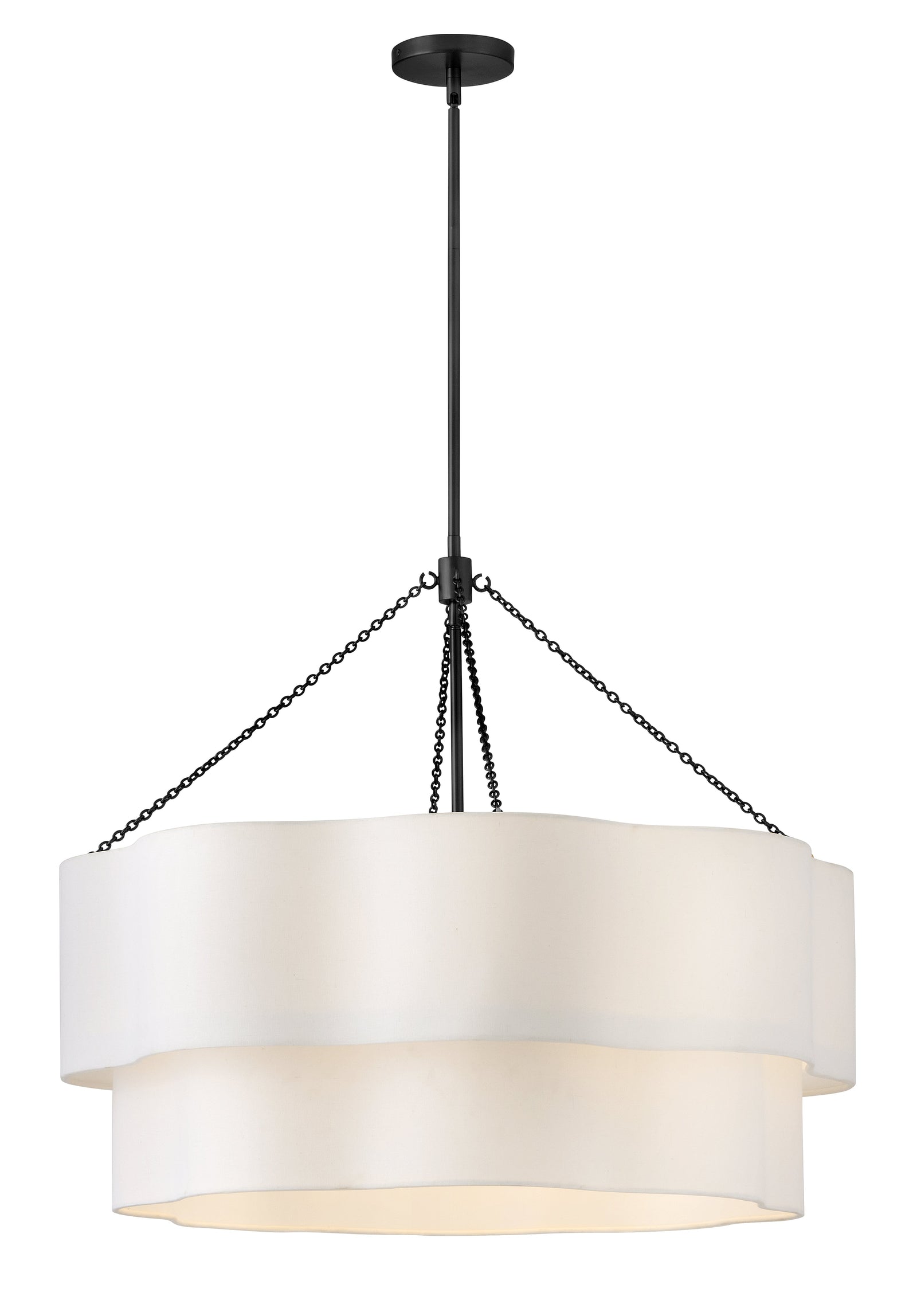 Gwen 8L chandelier - 47735BK