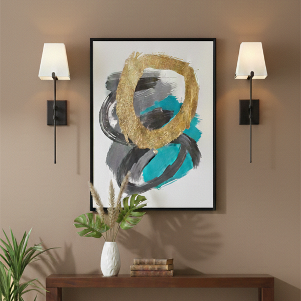 Benton 1L wall sconce - 48270BK