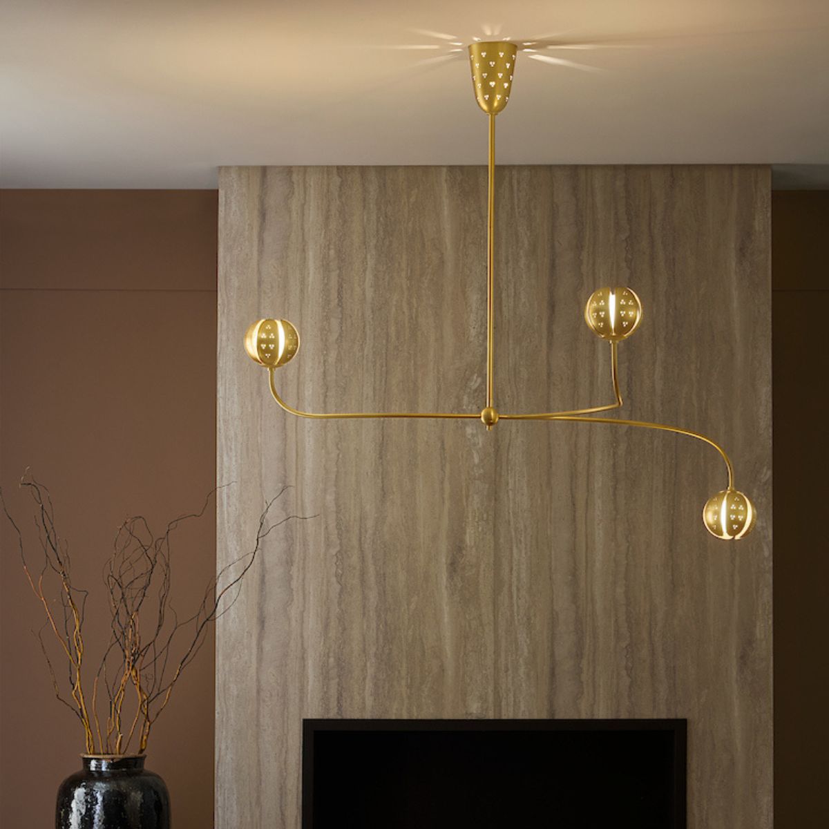 Anthos 4L chandelier - FR46963UB-LL