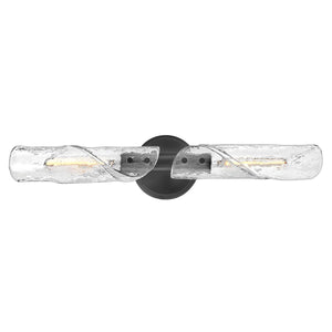Capri 2L wall sconce - 57462BK *