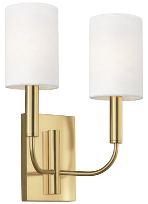 Brianna 2L wall sconce - EW1002BBS *
