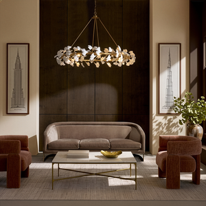 Audra 8L linear chandelier - FR41935DG *