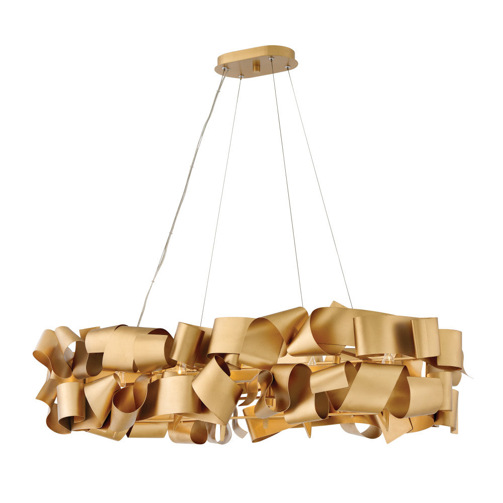 Delfina 6L Linear Chandelier - FR48605DXG *