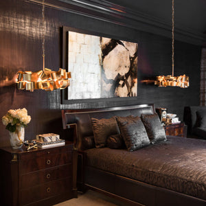 Delfina 6L Linear Chandelier - FR48605DXG *