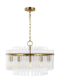 Beckett 12L chandelier - CC12812BBS