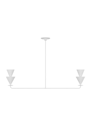 Cornet 2L linear chandelier - LXC1102CPST