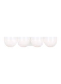Cheverny 4L semi-flush mount - LXV1004MWT