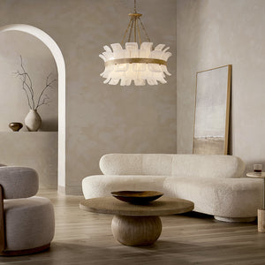 Fleur 10L linear chandelier - FR46915BNG