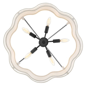Gwen 5L chandelier - 47734BK *