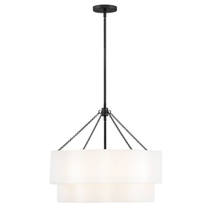 Gwen 5L chandelier - 47734BK *