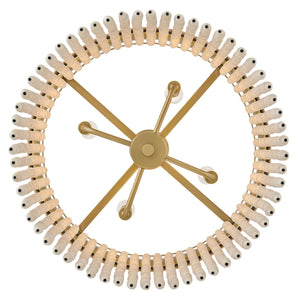 Indra 4L convertible semi-flush mount - 48607LCB