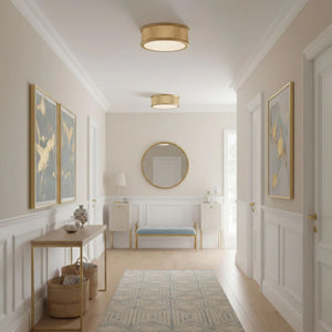 Ritz 5L flush mount ceiling fixture - PCF1025GD *