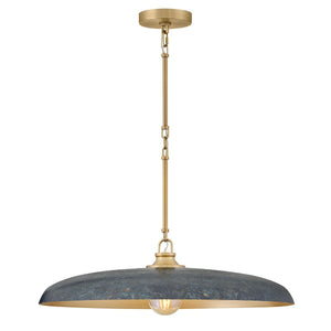 Sadie 1L large pendant - 48165LCB-AV *