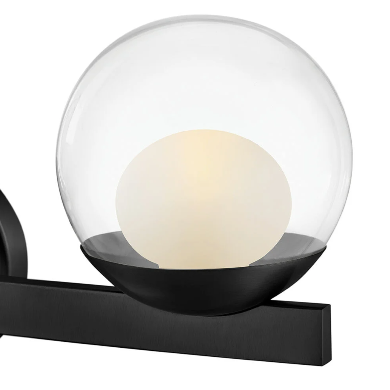 Sunni 3L wall sconce - 57443BK-LL *