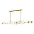 Selene 14L Linear Chandelier - FR41909LCB *