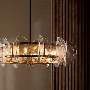 Seraphina 8L drum chandelier - FR41926DA *