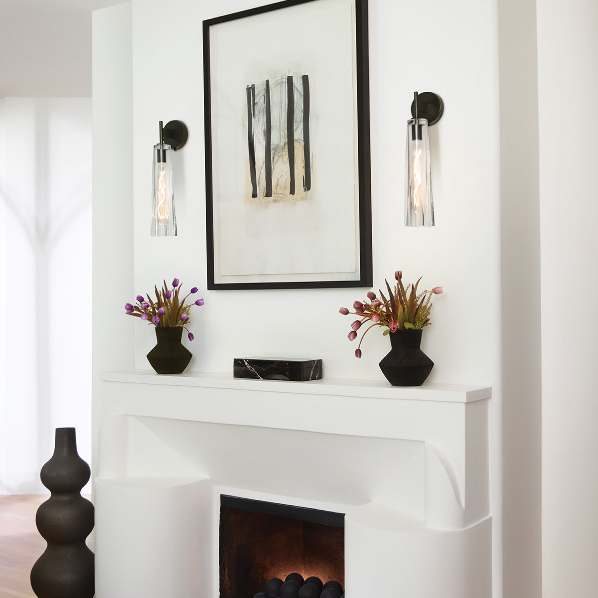 Cosette 1L wall sconce - FR31100BX-CL
