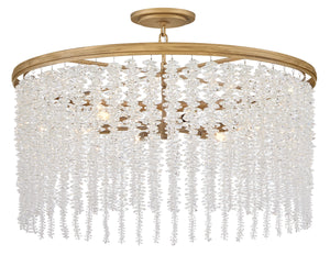 Rubina 6L Convertible Chandelier- FR41494BNG