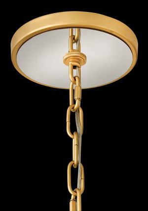 Audra 8L linear chandelier - FR41935DG *