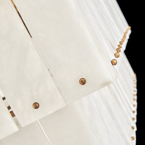 Simone 8L linear chandelier - FR47756BNG