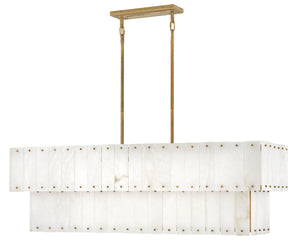 Simone 8L linear chandelier - FR47756BNG