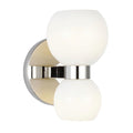 Londyn 2L wall sconce - KSW1022PNMG